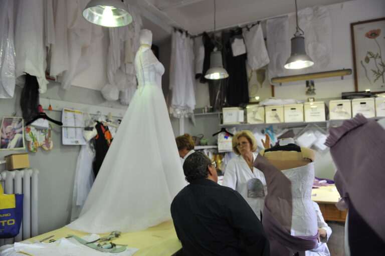 Guillermo Mariotto per Gattinoni - Atelier Gattinoni e Work-in-progress