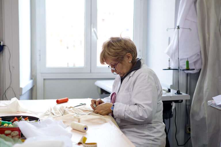 Guillermo Mariotto per Gattinoni - Atelier Gattinoni e Work-in-progress